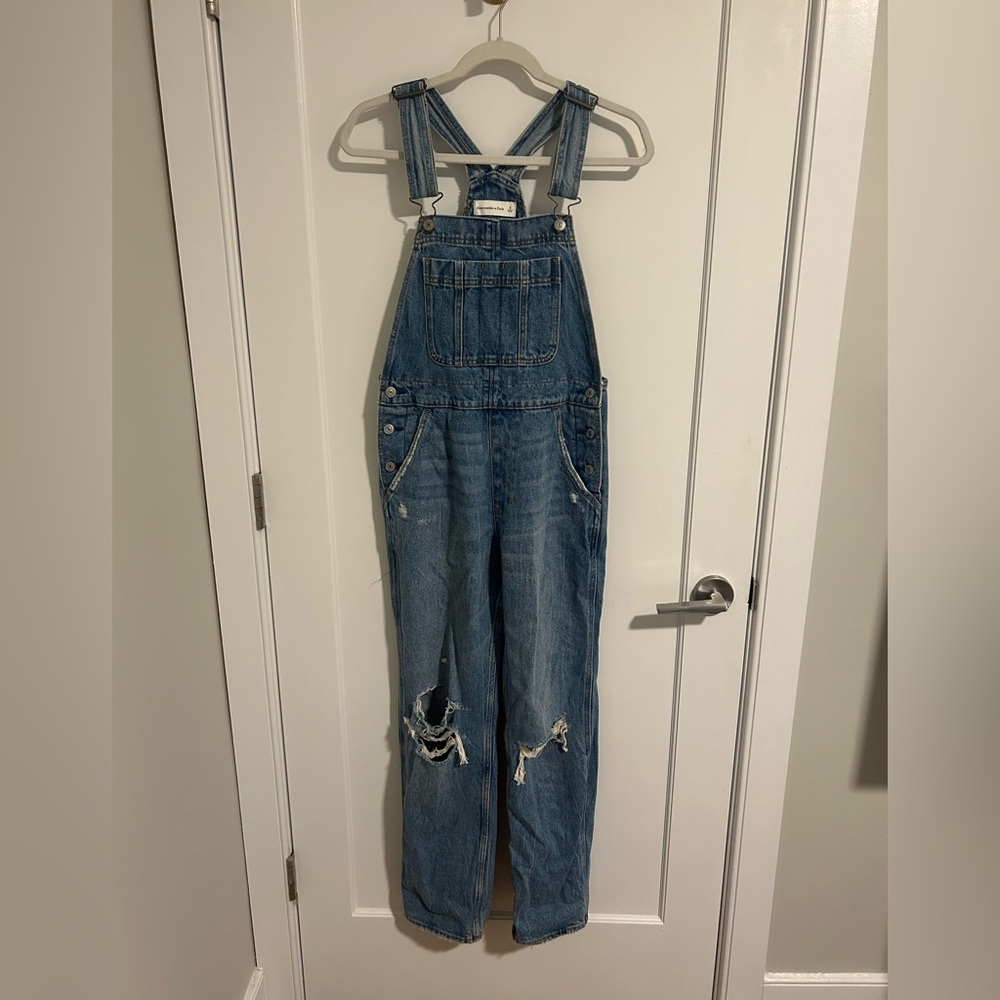 Blue Denim Overalls